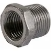 Image de Raccord Acier Noire Droit À Visser - M 1/2' - F 3/8' - N° 241