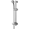 Image de Ideal Standard Idealrain S3 Set De Douche Avec Barre 60 Cm, Douchette 3 Jets Anticalcaire Et Fixations Ajustables Haute Résistance - Chrome