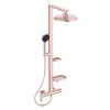 Image de Système de douche Alu+ avec thermostat de douche CFlow rose rose
