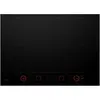 Image de Asko Elements HID754GC, Noir, Encastrable, 70 cm, Table de cuisson à induction avec zones, Vitrocéramique, 4 zones/zones