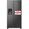 Image de Hisense RS5P535NTFE Réfrigérateur-congélateur Side-By-Side, 376 litres de réfrigération, 190 litres de congélation, Distributeur d'eau/glace, Total NoFrost, Multi AirFlow, FastFreeze, noir