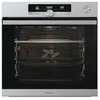 Image de Four électrique multifonction Hisense O643PX, encastrable, 77 litres, 60 cm, combiné, vapeur, fonction pizza 300°, pyrolyse, couleur inox, classe énergétique A+ en occasion ou reconditionné