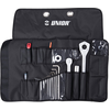 Image de Unior 1600WRAP-P-US Trousse à outils professionnelle à roulettes, 20 pcs., black