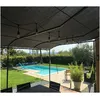 Image de Direct Filet - Toile D'Ombrage Pergola 6x3 M Perméable Avec  illets À Poser Sur Une Structure Couleur: Anthracite