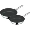 Image de WMF Set de poêles 2 pièces 24 & 28cm Cromargan