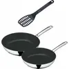 Image de WMF Devil Bratpfannen-Set, 3-teilig, 24 cm + 28 cm + Pfannenwender 3201001278 4000530694508
