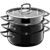 Image de WMF Fusiontec Compact Topf-Set, 3-teilig, Black 3201111551 4000530730558