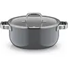 Image de WMF Fusiontec Mineral Pro, Bratentopf mit Decke, 24 cm, Platinum 3201114115 4000530760104