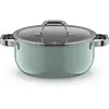 Image de WMF Fusiontec Mineral Pro, Bratentopf mit Deckel, 24 cm, Eucalyptus Haze 3201114171 4000530760678