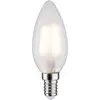 Image de Paulmann LED Filament Ampoule Bougie 3W = 25W E14 Mat Blanc Chaud 2700K