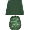 Image de Pauleen Crystal Velours Lampe de table max40W E14 Vert 230V verre/tissu