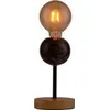 Image de 48191 Pauleen Marble Dream Lampe de table max. 20 watts Noir, bois Marbre, bois E27