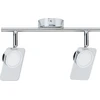Image de Paulmann LED Spot Spots Plafonnier Chrome Spot 2 X 5W Blanc Chaud Tournant