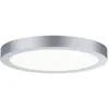 Image de Abia 70983 Panneau À Led 22 W Blanc Chaud Chrome (mat) - Paulmann