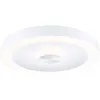 Image de Paulmann 71179 Volea Plafonnier Led Led 4 W, 18.5 W Blanc, Argent