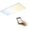 Image de Velora 79827 Panneau À Led 15.5 W Blanc Chaud À Blanc Lumière Du Jour Blanc Mat Y139642 - Paulmann