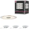 Image de Spot LED encastrable Paulmann, gamme Whirl, kit de base