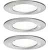 Image de Paulmann Nova Spot D'Intérieur Acier Brossé 3x6 5 W Led