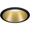 Image de Paulmann 93403 Cole Coin Spot Encastrable Led 6 W Noir, Or