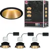 Image de Paulmann LED à encastrer Cole, set de 3 lampes