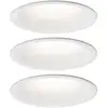 Image de Paulmann - Spot Led Encastrable Pour Salle De Bains Jeu De 3 18.9 W