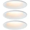 Image de Paulmann - Spot Led Encastrable Pour Salle De Bains Jeu De 3 18 W X236932
