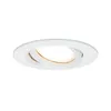 Image de Paulmann Nova Plus Spot Encastrable Pour Salle De Bains Led Led 6 W Ip65 Blanc Mat
