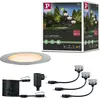 Image de Paulmann Plug & Shine LED encastré de sol Floor Set de base anti-insectes