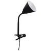 Image de Spot Pince Vitis Avec Bras Flexible - E14 - 20w - Noir