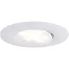 Image de Paulmann Calla Spot Led Encastrable Pour Salle De Bains 6 W Ip65 Blanc Mat