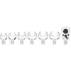 Image de Jeu d'embouts 7 pièces 3/8" Hazet | 4000896231102