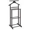 Image de M&s - Valet De Nuit 47x36x102 Cm En Bois Massif Marron