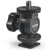 Image de KAISER ROTULE AVEC GRIFFE FLASH mâle et vis 1/4 Hauteur: 42mm - KAI6019 - Neuf