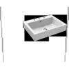 Image de Kaldewei - Puro Lavabo Mural 3164 600x460x460x120 Mm, 901406033001