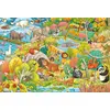 Image de Schmidt 55778 Puzzle "Tierisch wimmelig" (Animaux en foule), 100 pièces