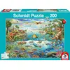 Image de 200 pièces Schmidt Spiele Kinder Puzzle Entdeck die Dinosaurier 56253