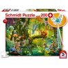 Image de Puzzle Fées de la Forêt - SCHMIDT SPIELE - 200 pièces - Avec baguette magique