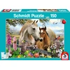 Image de Schmidt Jeux Schmidt Jeux 56421 Puzzle Jument et poulain 150 pièces