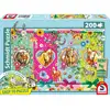 Image de Puzzle 200 pièces Schmidt Spiele Horsey Happiness - Illustration chevaux 43 x 29 cm Multicolore - Neuf