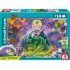 Image de Puzzle 150 pièces SCHMIDT SPIELE Petit dragon Dès 7 ans Illustration colorée Cadre turquoise - Neuf
