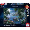 Image de Schmidt Spiele Schmidt Spiele 57370 Disney, The Little Mermaid and Prince Eric (AT), Thomas Kinkade Puzzle 1.000 Teile - DISNEY 57370