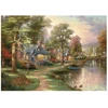 Image de 1500 pièces Schmidt Spiele Puzzle Thomas Kinkade Am See 57452