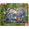 Image de Puzzle 1000 pièces Schmidt Spiele The Princess and the Frog Thomas Kinkade Vernis mat Vert - Neuf