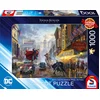 Image de Schmidt Spiele Batman, Superman and Wonder Woman, Thomas Kinkade DC, puzzle pour adultes, puzzle, à partir de 12 ans, 1000 pièces, 57589