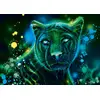 Image de Schmidt Jeux Puzzle Sheena Pike Neon Blau grü ner Panther 1000pièces