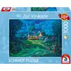 Image de Puzzle 1000 pièces Schmidt Spiele Zac Kinkade - Maison hantée, illustration fantaisie néon bleu/vert - Neuf