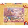 Image de Jeu de puzzle Schmidt Spiele Zac Kinkade Kingdom of Heaven 1000 pièces Premium Paysage céleste Or/Beige - Neuf