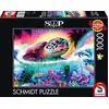 Image de Schmidt Spiele GmbH PU1000T. S.Pike Neon Tortue Autre