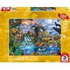 Image de 1500 pièces Schmidt Spiele Puzzle Panorama du monde animal 58866