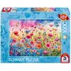 Image de Puzzle - SCHMIDT SPIELE - Prairie de coquelicots - 1000 pièces - À partir de 12 ans
